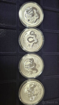 Stieborné investičné mince