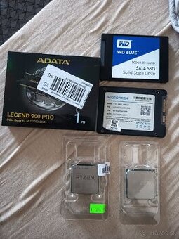2x Ryzen 5 4500 Ryzen 3 3100 Ssd 3x čítajte popis