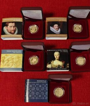 zlaté 100€ mince Slovensko