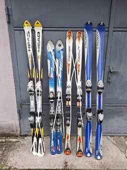 Predám zjazdové lyže Head, Fischer, Techno