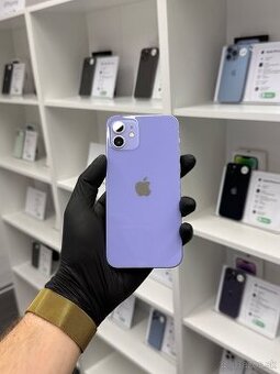 ZÁRUKA 2 ROKY /  Apple iPhone 12 64GB Purple, 100% ZDRAVIE