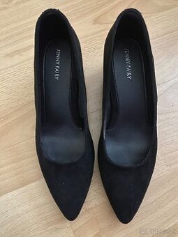 Dámske čierne lodičky