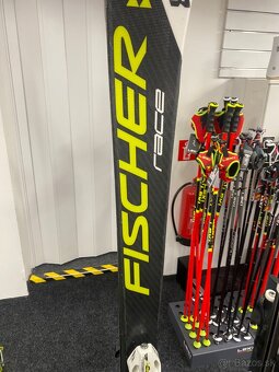 Lyze Fischer race 150 + lyziarky 42 + palice Head