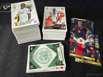 Futbalove karticky TOPPs a Panini