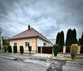 Rodinný dom v tichej ulici v Okresnom meste Lučenec