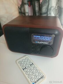 Domáce rádio drevený dekor, Bluetooth + i.funkcie