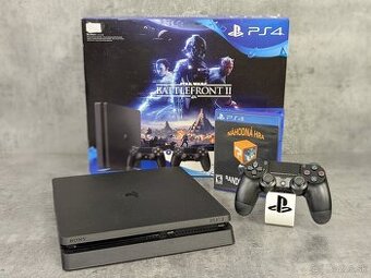 Sony Playstation 4 Slim 500GB 1 ovládač, 1 náhodná hra