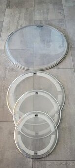 Predam bany DW 10"12"16" a Remo Ambassador clear 22"na k