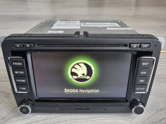 Skoda Columbus 2014 RNS510 Navi LED SSD Mapy V17 2020