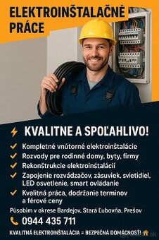 Elektrikár, Elektroinštalacie