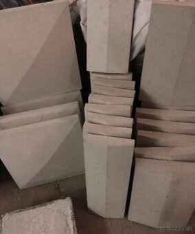 Betonove striesky na múriky 18 ,27, 30,35a 40cm