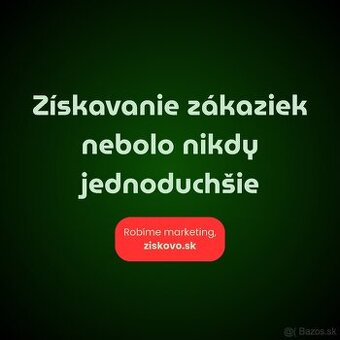 Roboty je dosť. Len treba vedieť, kde ju zohnať.