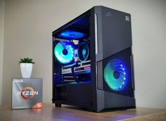 Herný PC /RTX 3060 12GB, Ryzen 5 4500, 16GB RAM/