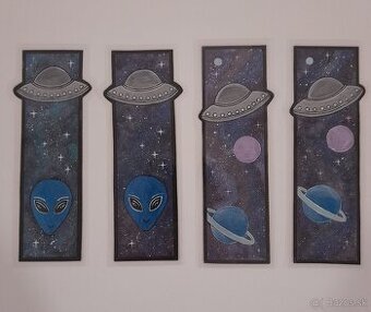 Záložky do kníh UFO