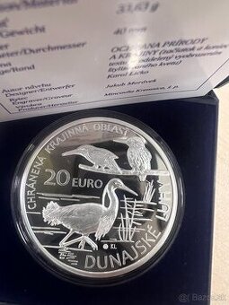 Strieborna minca “Dunajske luhy”