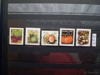 Poštové známky č.413 - Švédsko - potraviny