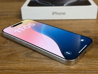 iPhone 16 Pro White Titanium 128GB