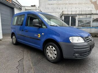 VW CADDY 2.0 BENZÍN CNG 5 MIESTNE