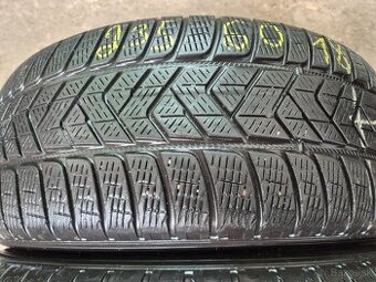 235/60 r18 zimné 4 ks PIRELLI dezén 5,9 - 5,7 mm - 1