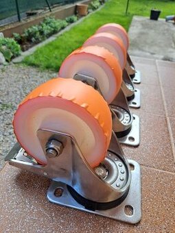 Nylonové/Nerezové koliečka sada