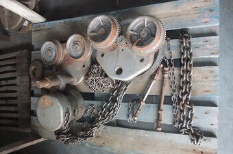 Reťazový žeriav, kladka