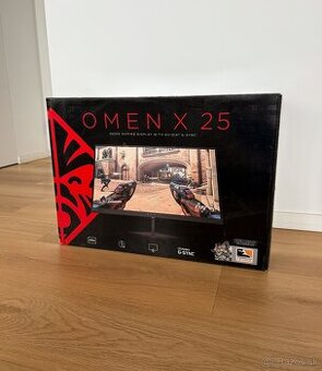 HP OMEN X 25 Gaming Display 240hz - nový