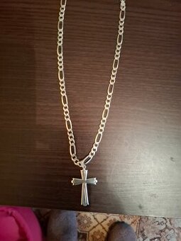 Strieborná retiazka z krížikom 925