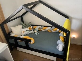 3,5 m dlhý mantinel do postele / postielke BENLEMI