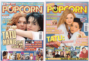 Kúpim časopisy na titulke s TATU