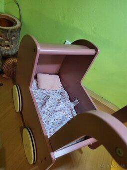 Predám drevený kočík Little Dutch