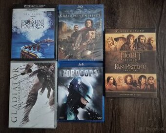 Predám Blu-ray a DVD filmy