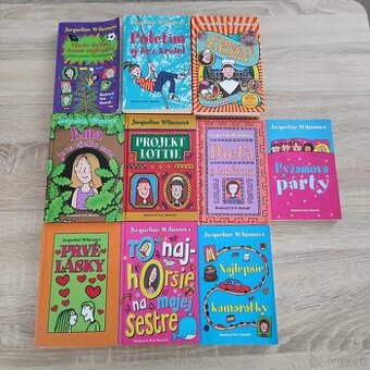 Knihy mix Jacqueline Wilsonová