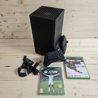 XBOX Series X - 2x Ovladač - 2x Hra