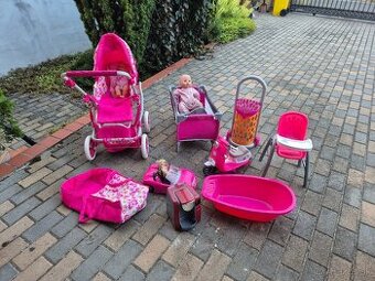Set pre deti, kocik, babiky, postielka, skuter, taska