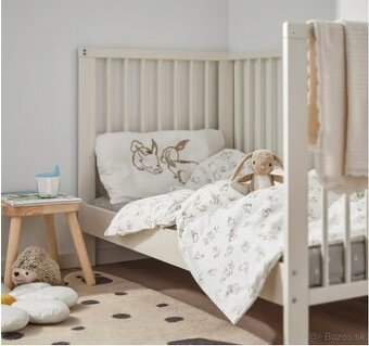 Detské obliečky IKEA RÖDHAKE s králikmi (nové)