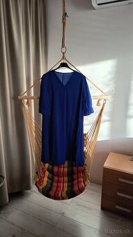 Dámske šaty modré XL nové