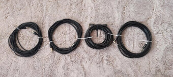 XLR káble a nástrojové káble