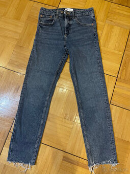 Dámske ZARA rifle s vysokým pásom