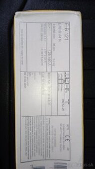 Predám elektródy E-B 121 4,0x450