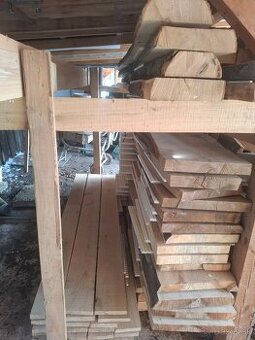 Dub jaseň javor orech - neomietane dosky