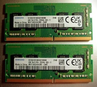 Samsung DDR4 2x 4 GB 3200 MHz