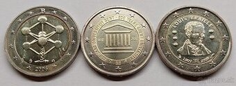 Pamätné 2 EURO - BELGICKO + LUXEMBURSKO - UNC kvalita