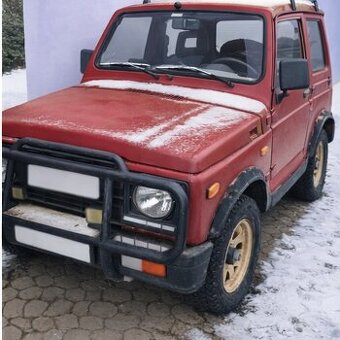 Predám Suzuki Samurai SJ 1.3 – 80 000 km – 4x4 – 2 700 €