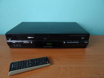 VHS rekordér a DVD přehrávač TOSHIBA SD-38VE - COMBO -6 hlav