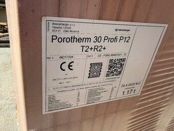 Tehla Porotherm 30cm dryfix