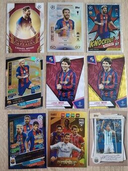 Lionel Messi - futbalové karty