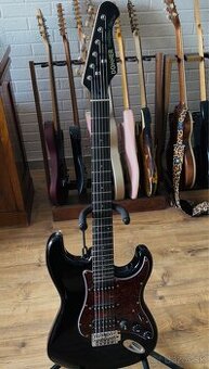 Predám el gitaru Donner Strat Black