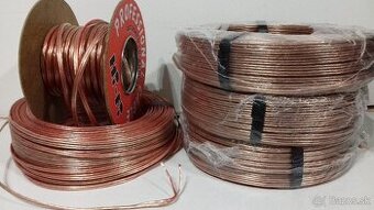 Reproduktorovy HiFi PROFESIONALNY kabel. Farebne odliseny...