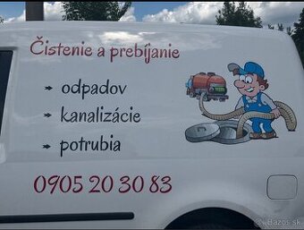 Čistenie a prebíjanie kanalizácie POPRAD A OKOLIE