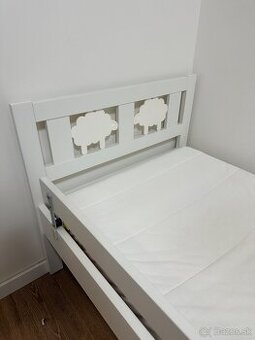 detska posteľ IKEA Kritter + matrac Underlig